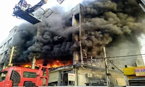 FIR lodged in Mundka fire incident, company owners arrested, building owner absconding