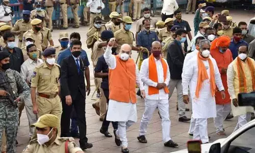 Traffic restriction in Hyd ahead of Amit Shah’s visit