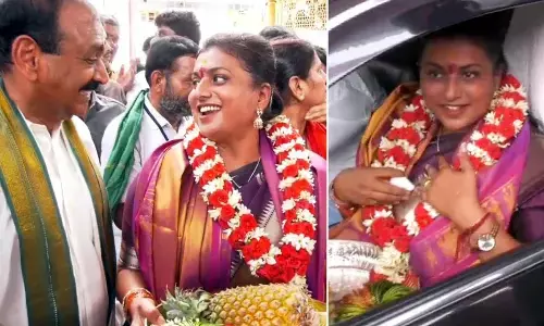 Andhra Pradesh Tourism and Cultural Minister RK Roja visited the historical Gangamma temple in Tirupati