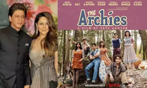 Shah Rukh And Gauri Praise Suhana After Watching Her Debut Movie The Archies First Look Poster…