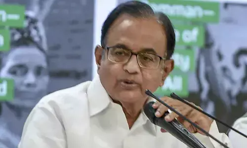 senior Congress leader and former finance minister P Chidambaram