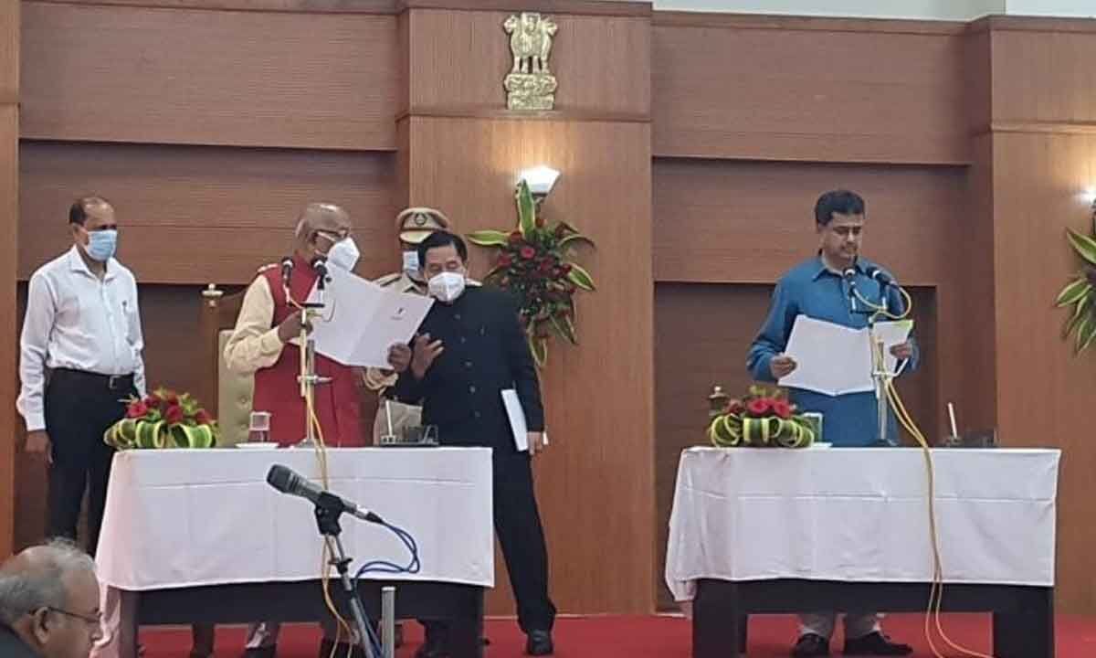 Manik Saha Sworn In As New Tripura Cm 5333