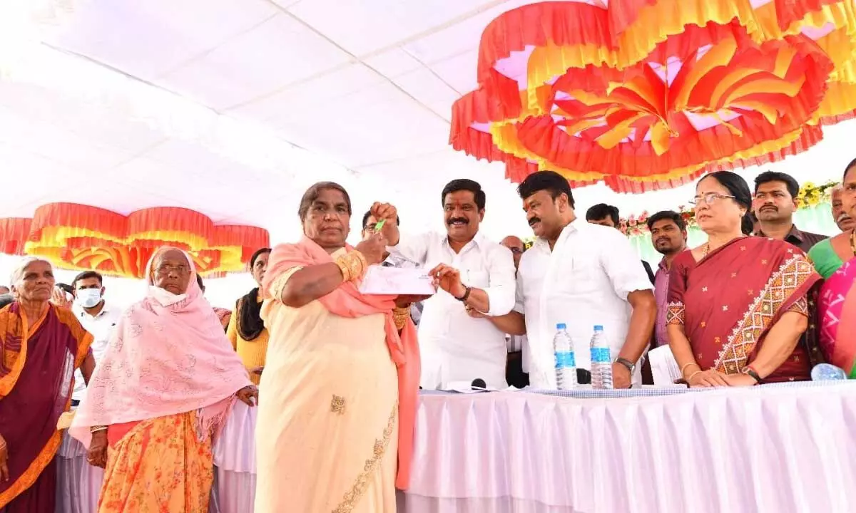 310 2BHK houses handed over to beneficiaries