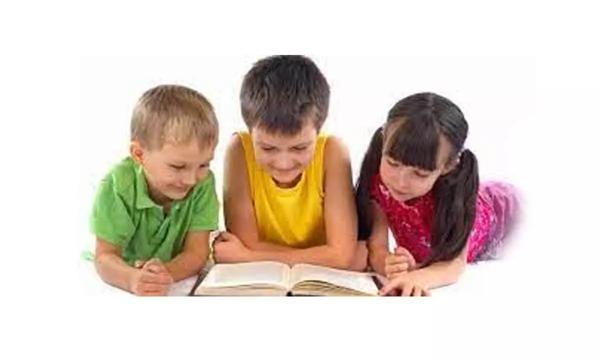 Illustration, visual books to inculcate reading habits in kids