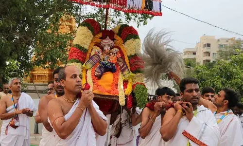 Grand Narasimha Jayanthi celebrations conclude at Hare Krishna Golden Temple