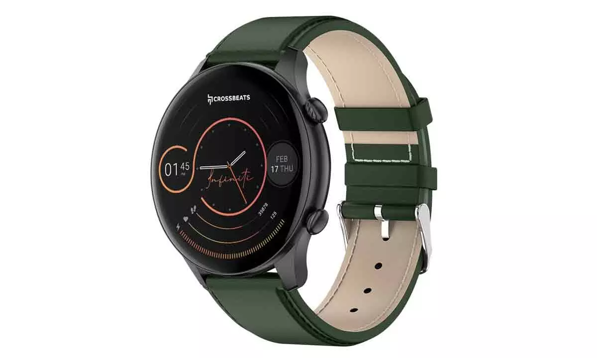 Crossbeats launches Orbit Infiniti, a calling watch with SUPERAMOLED display and 8 GB storage