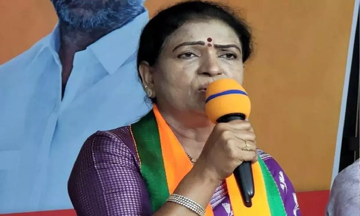 BJP National vice-president DK Aruna