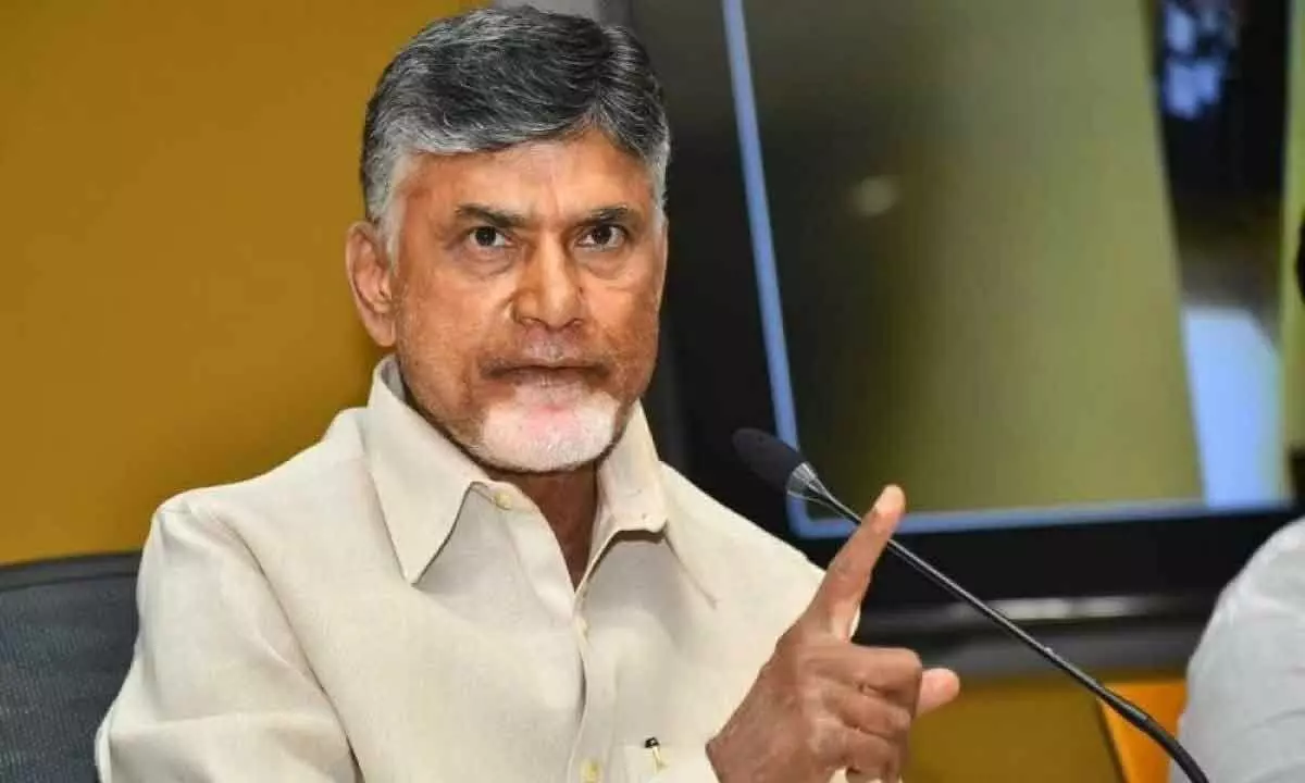 TDP national president N Chandrababu Naidu