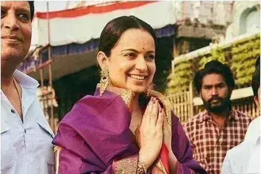 Kangana Ranaut Visits Tirupati Balaji to Seek Blessings for her Upcoming Film Dhaakad