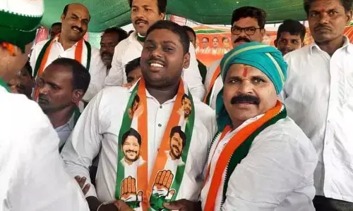 150 BJP & TRS activists Congress