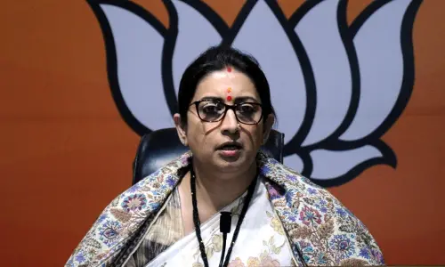Union Textiles Minister Smriti Irani