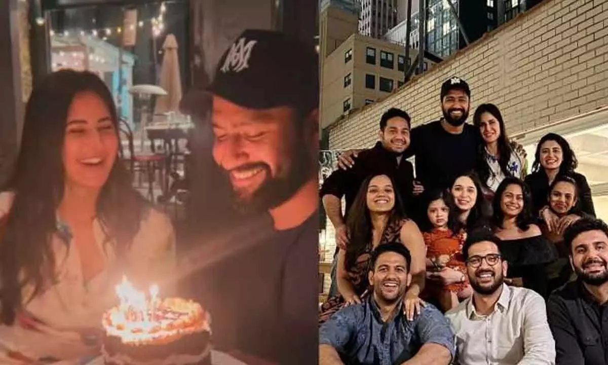 Vicky Kaushal Birthday Celebrations in New York