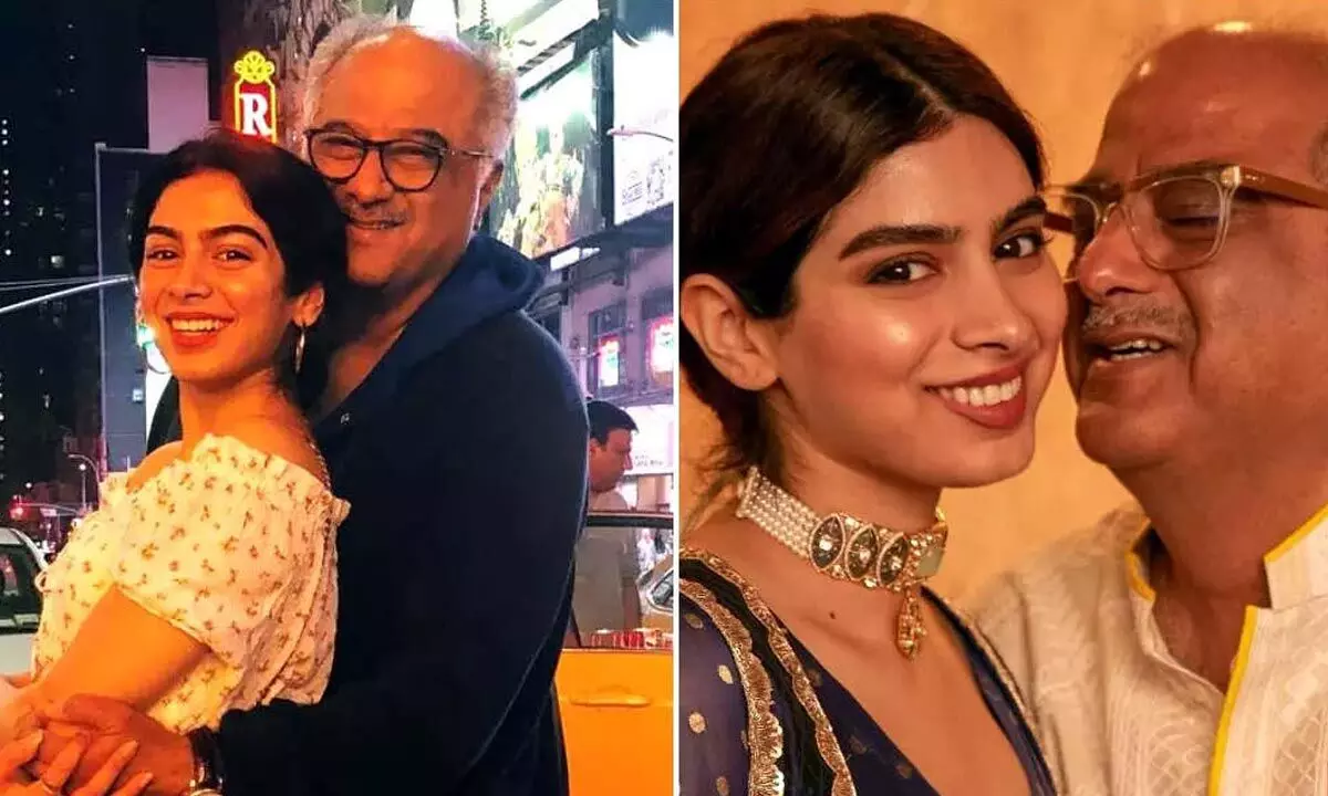 Boney Kapoor spoke to the media and opened up about his daughter’s careers!
