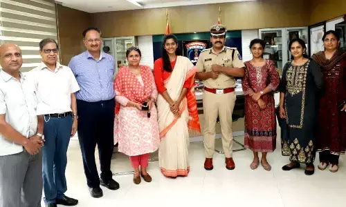 Cyberabad women police undergo cancer screening test