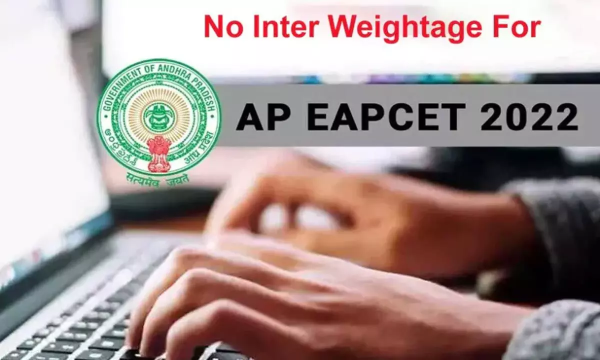 AP EAPCET 2022: Intermediate marks weightage for the exam removed