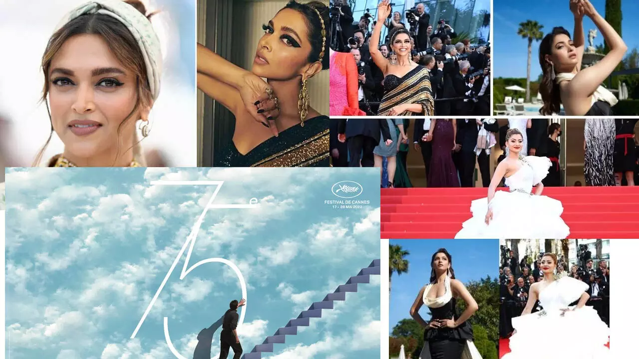 Cannes 2022 LIVE Updates: Deepika Padukone sets the red carpet on fire
