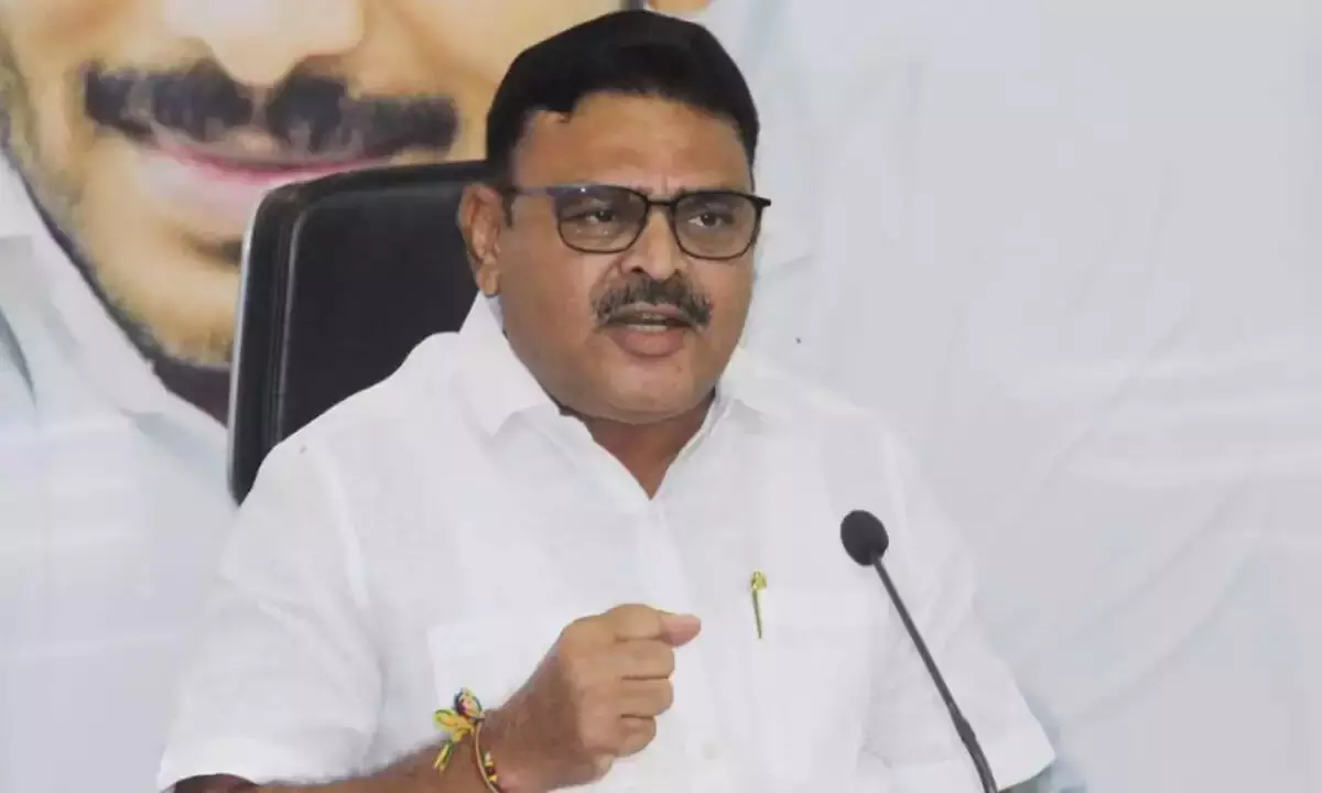 Irrigation minister Ambati Rambabu