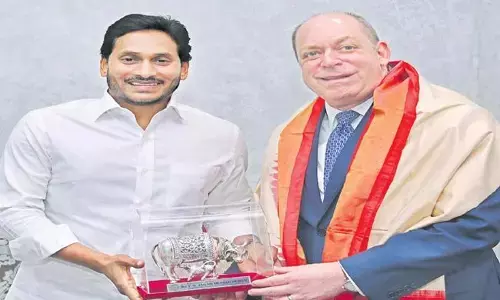 US Consul General Joel Reifman all praise for Andhra Pradesh CM YS Jagan