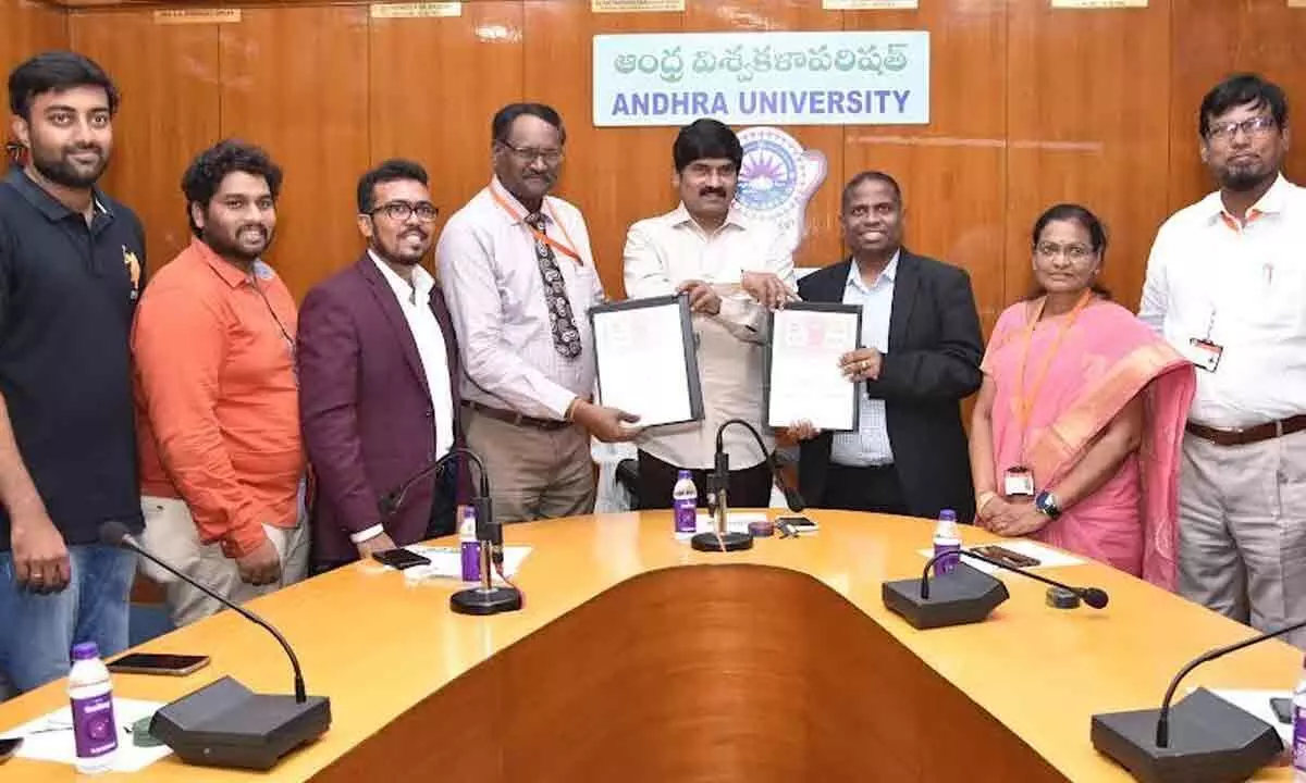 Andhra University and GAIT ink pact