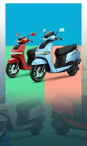2022 TVS IQube electric scooter launched in India having 140 Km range