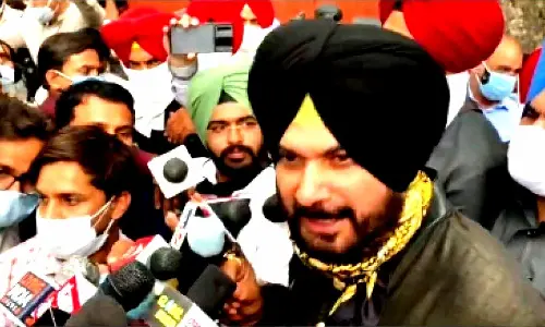 Congress leader Navjot Singh Sidhu