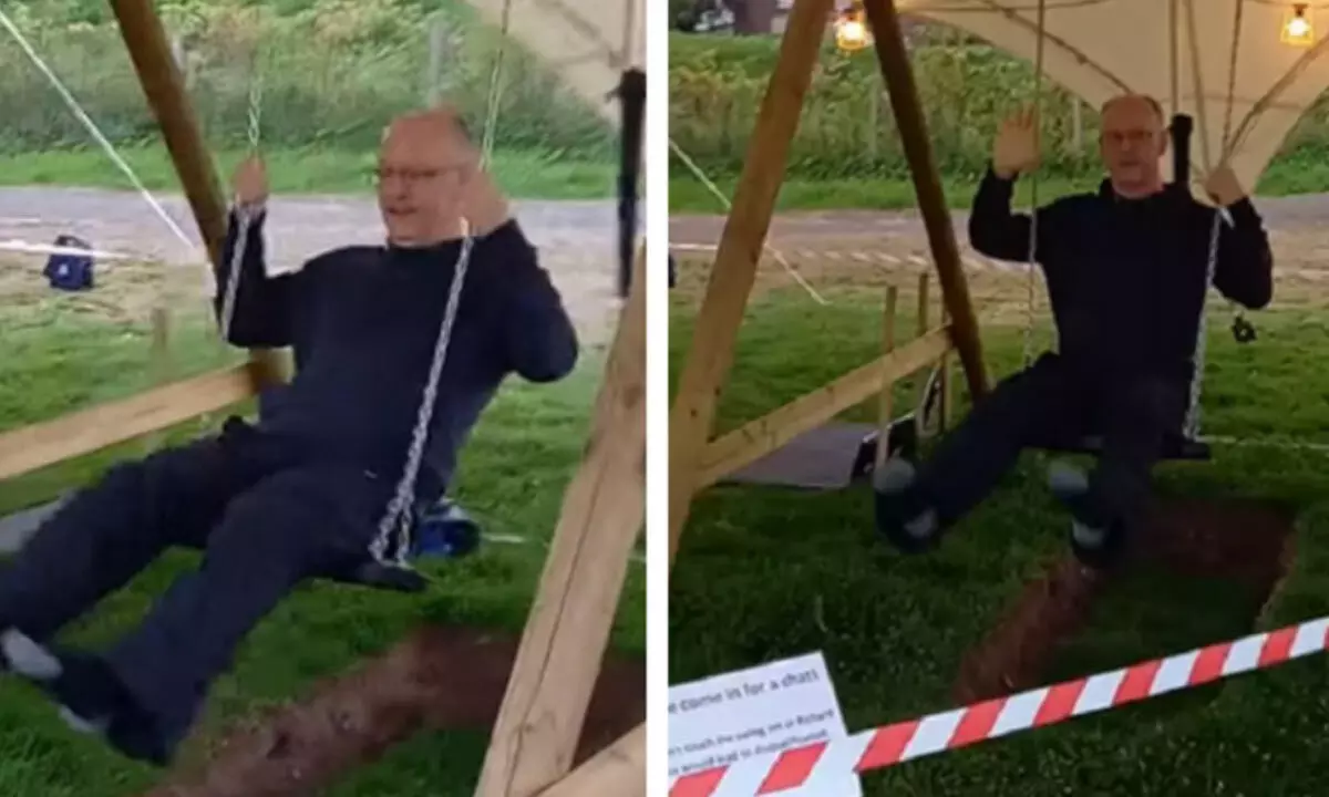 Man From England Set Guinness World Record For Spending 36 Hours On Swing