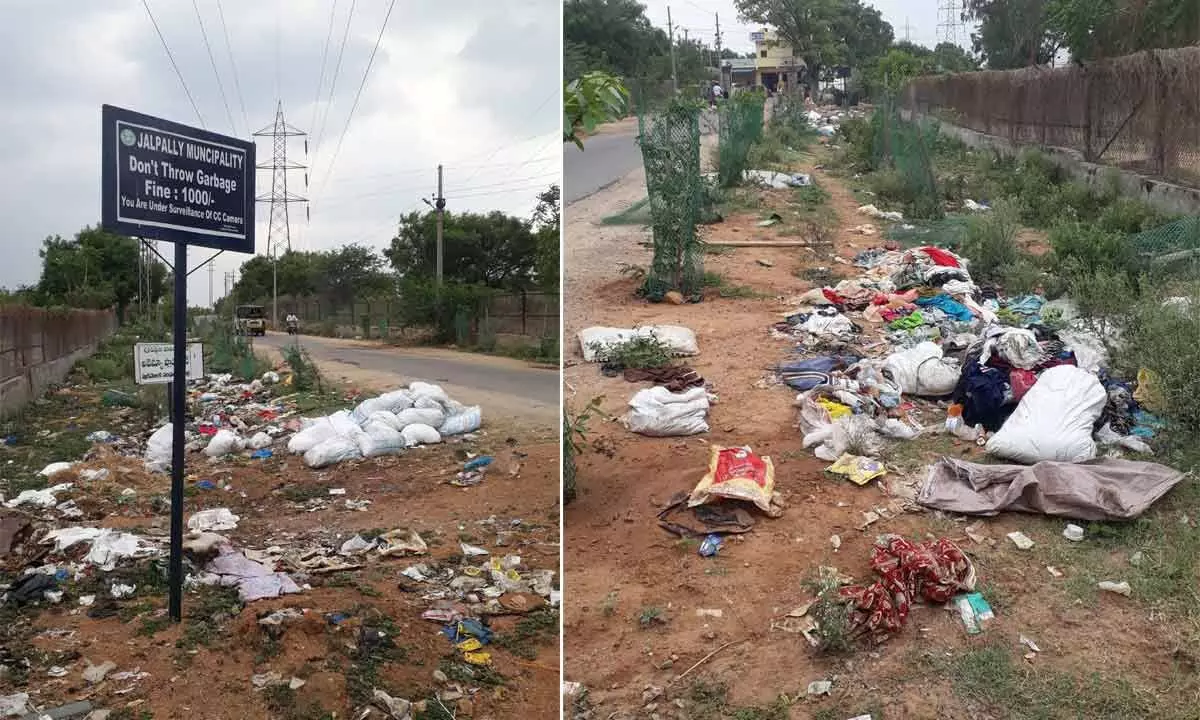 Littering gets worse in Jalpally