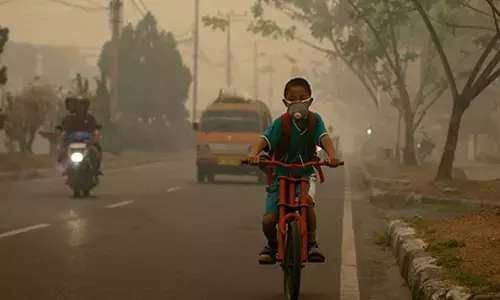 A ‘lead-footed’ approach towards pollution