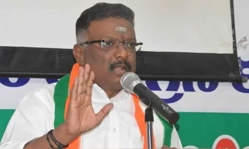 Senior Congress leader Dasoju Sravan