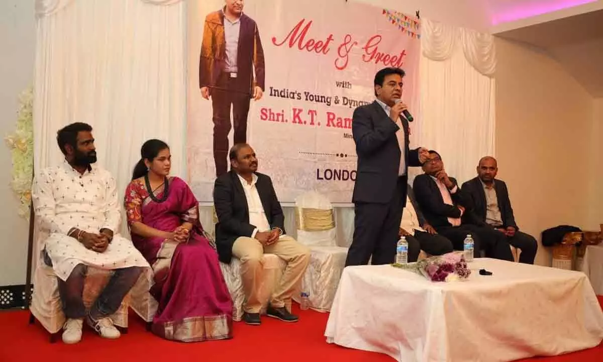 KTR urges Indian diaspora to contribute to TS progress