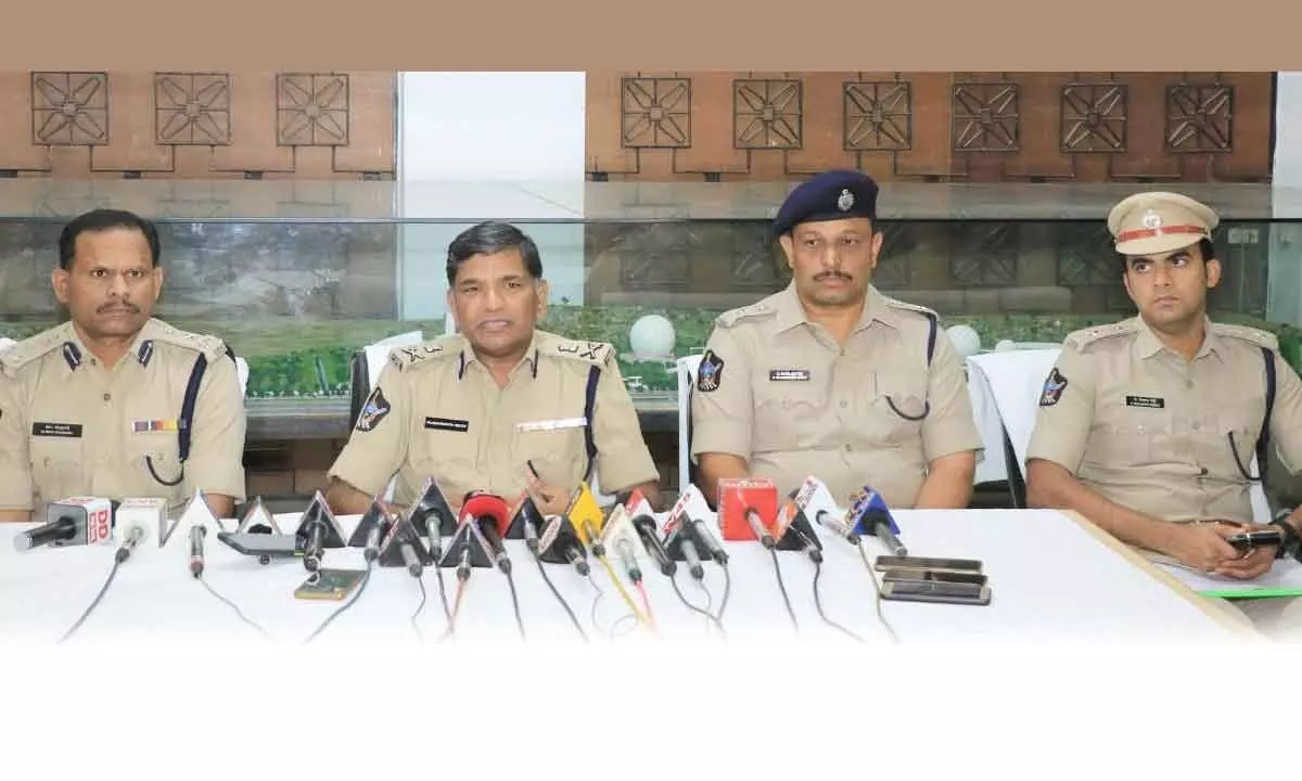 Crime rate stable, no need to panic: AP DGP K V Rajendranath Reddy