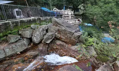 Anjanadri at Akasha Ganga at Tirumala