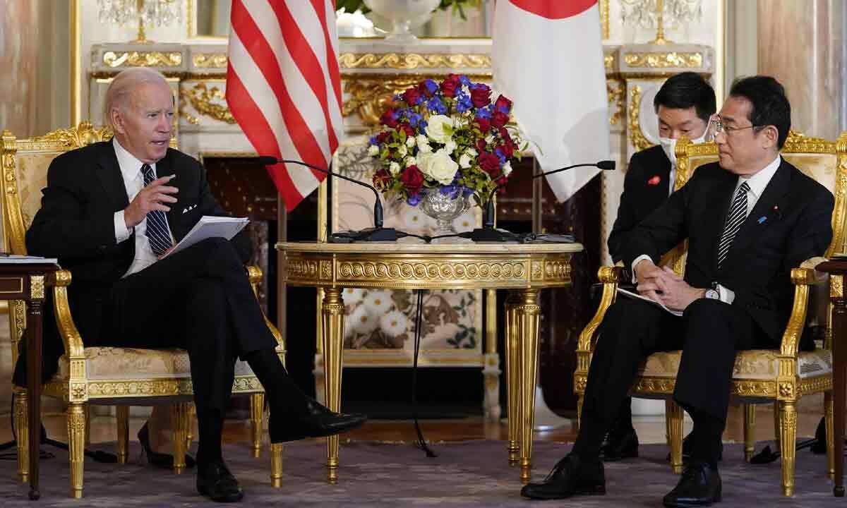 Biden to lay out in Japan who's joining new Asia trade pact