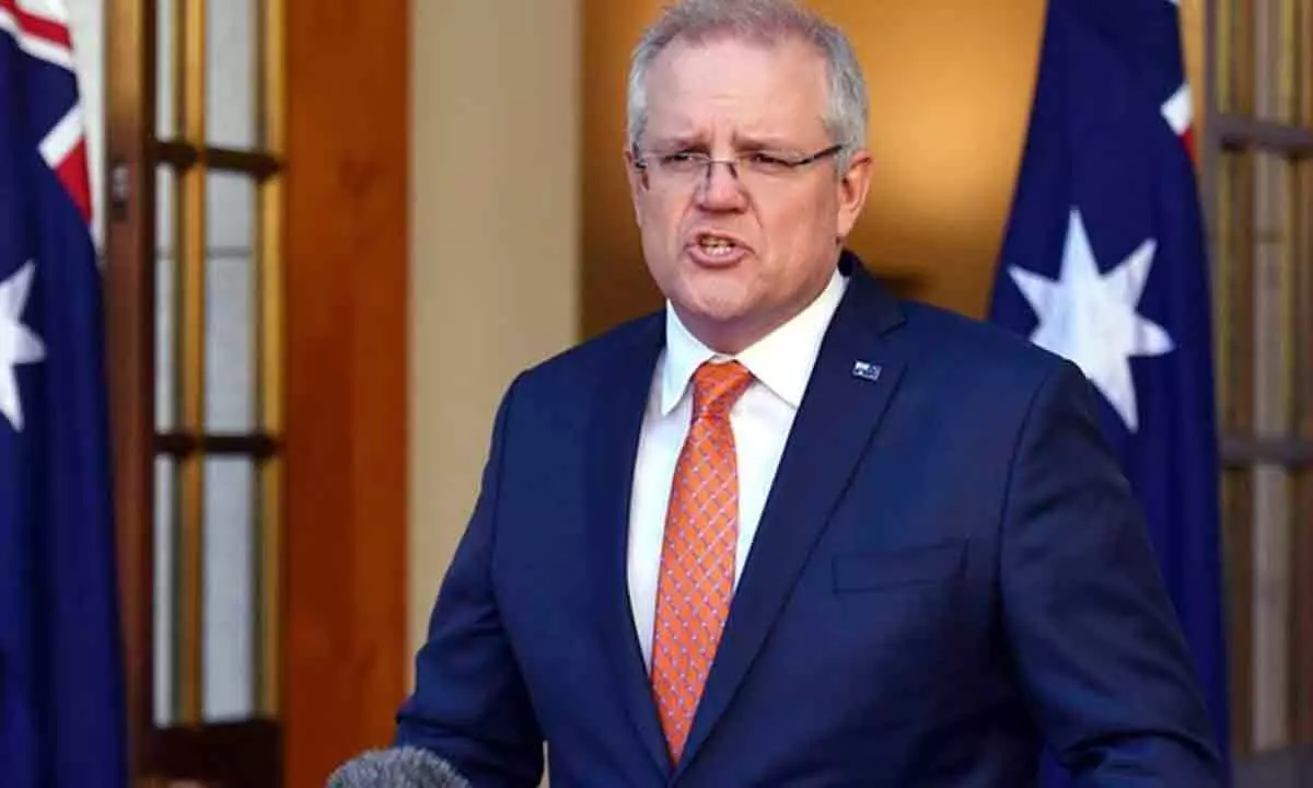 Australian PM says goals aligned with Quad, wants group to lead on climate