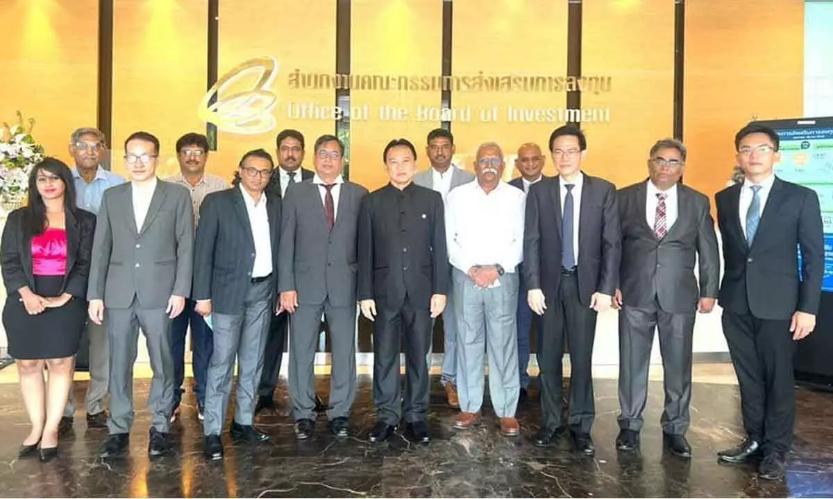 Nitirooge Phoneprasert with TS govt discuss on ease of doing business with Thailand BOI
