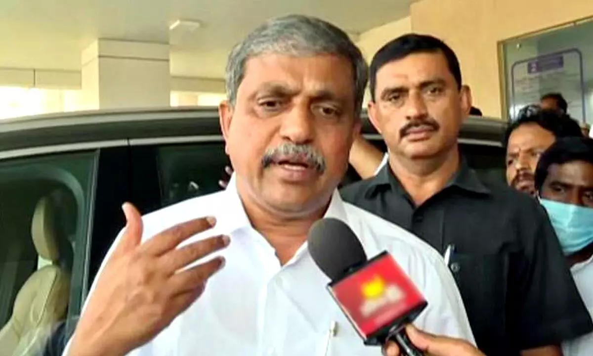 Andhra Pradesh government advisor Sajjala Ramakrishna Reddy