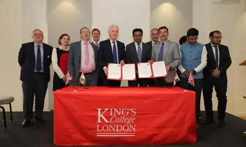 TS govt inks MoU with Kings College London
