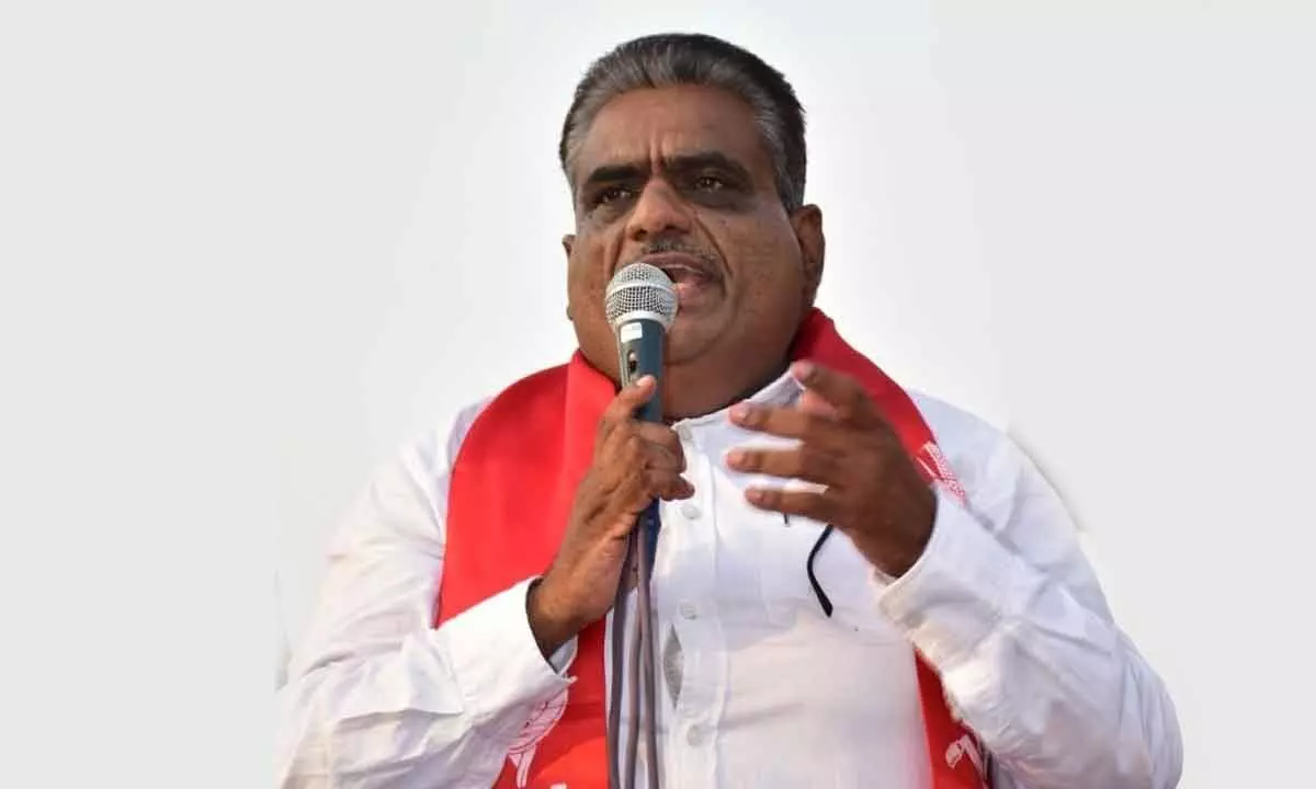 CPI national council member Thakkalapally Srinivas Rao