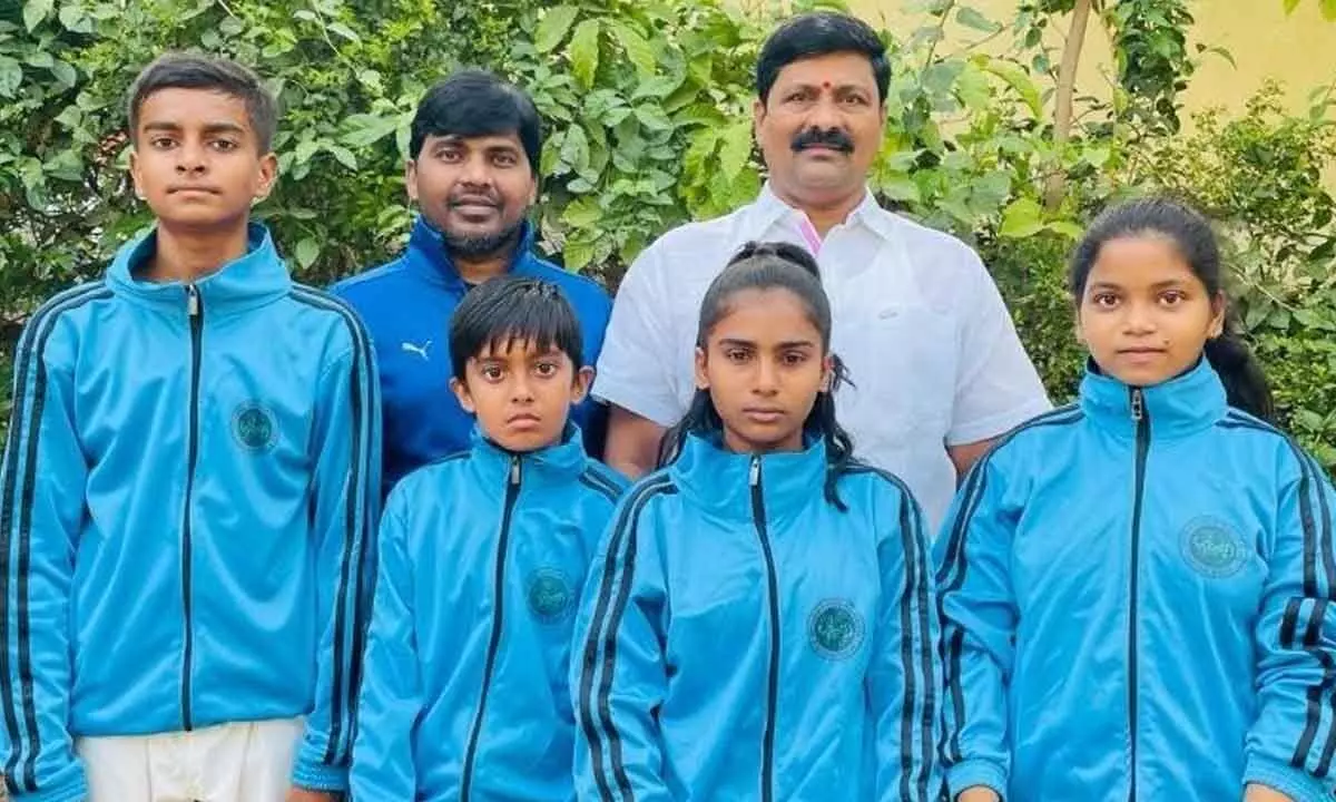 CSKI players of Karimnagar selected for International Karate Competitions to be held in Malaysia
