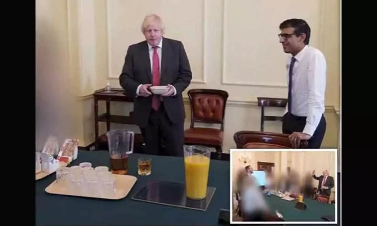 Boris Johnson apologises for partygate