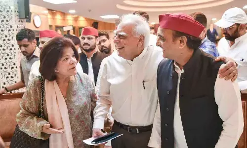 Kapil Sibal quits Congress, files RS papers with SP support