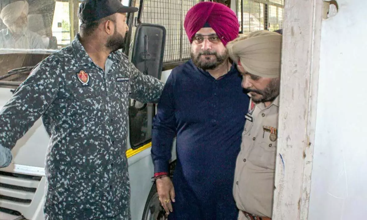 Navjot Singh Sidhu to work as clerk at jail for `90 daily wage