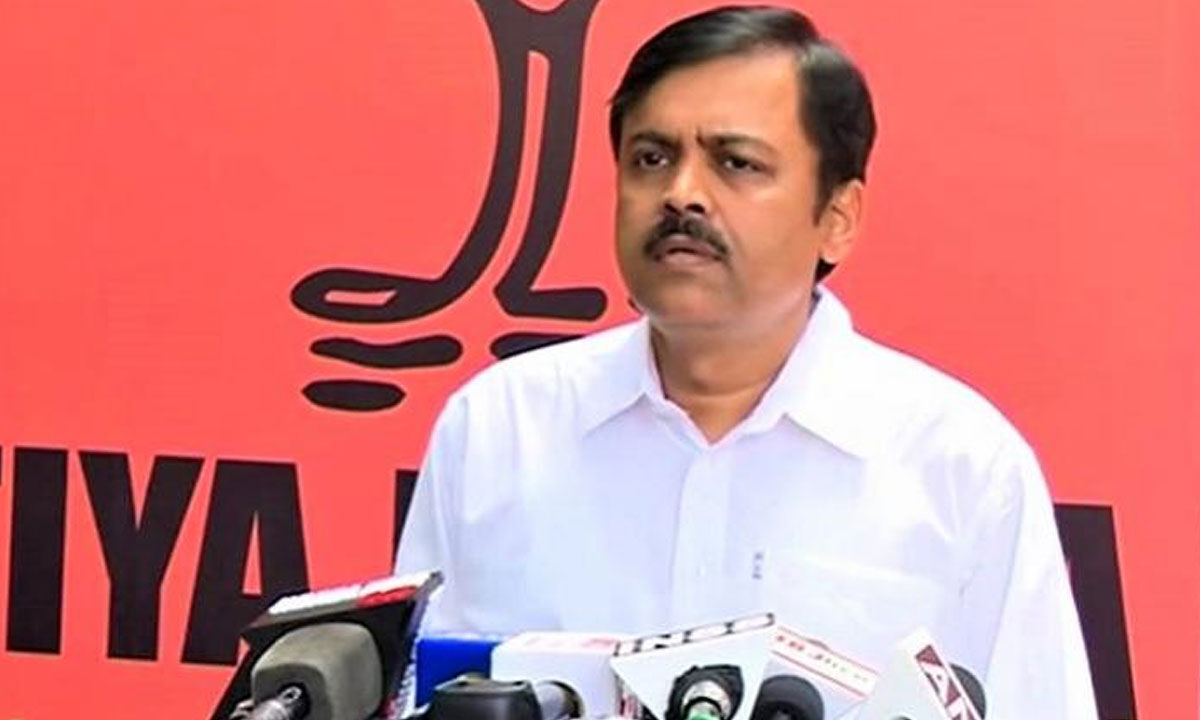 Nellore: BJP opposes family politics, says GVL Narasimha Rao