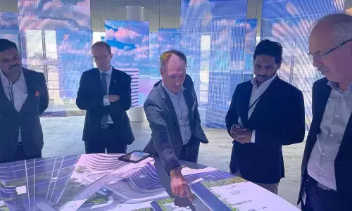 YS Jagan visits Schindler Training centre in Davos