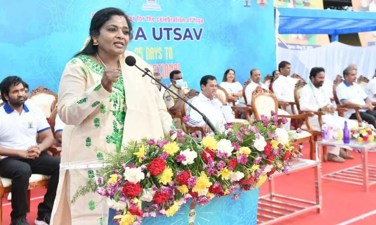 Yoga Utsav held in Hyderabad
