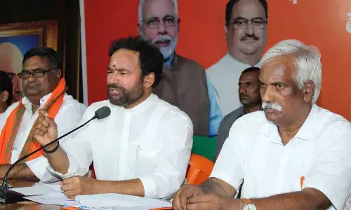Kishan Reddy tears into CM KCR, TRS leaders for criticising PM Modi