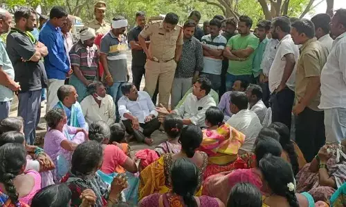 Singareni razes oustees properties without paying compensation