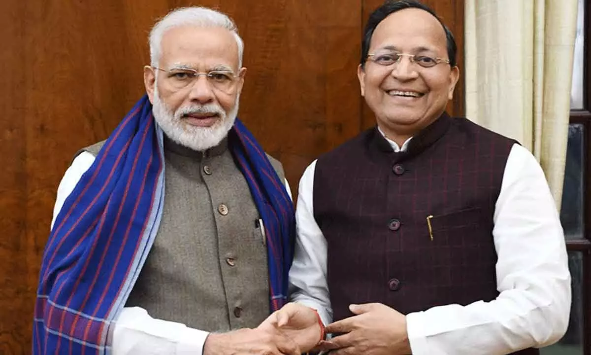 Narendra Modi and Arun Singh