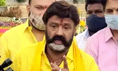 Hindupur MLA and Tollywood actor N Balakrishna