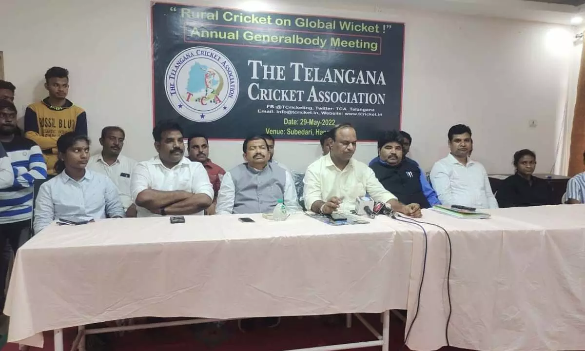 The TCA AGM was held at Hanumakonda on Sunday